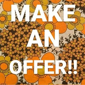 Feel free to make an offer!!